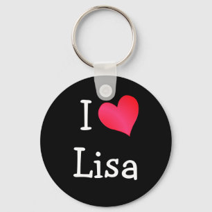 I Kärlek Lisa Nyckelring