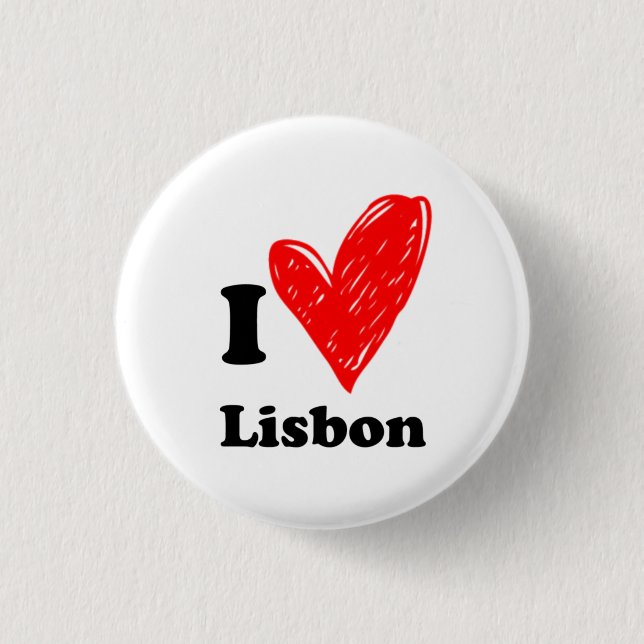 I kärlek Lissabon Knapp (Framsida)
