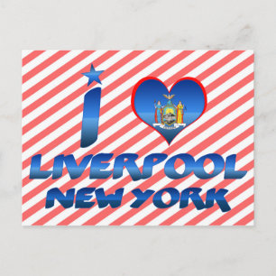 I kärlek Liverpool, New York Vykort