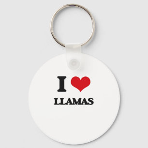 I kärlek Llamas Nyckelring
