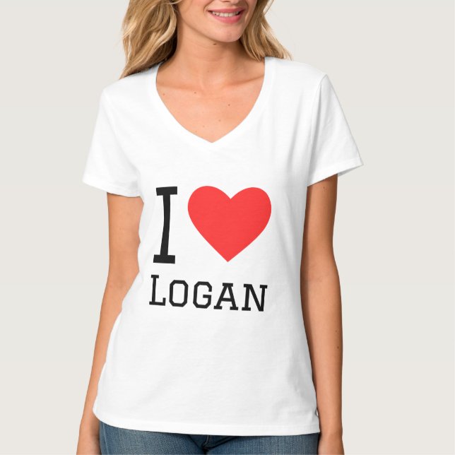 I kärlek Logan T Shirt (Framsida)