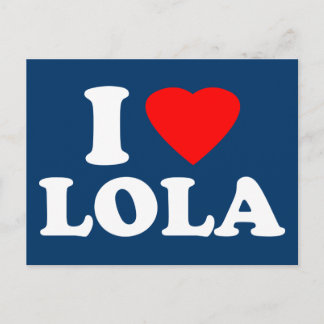 I Kärlek Lola Vykort