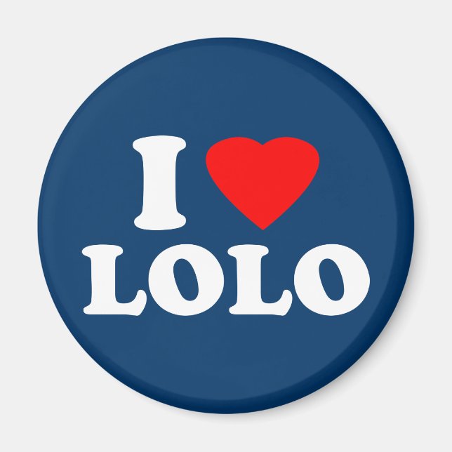 I Kärlek Lolo Magnet (Framsidan)