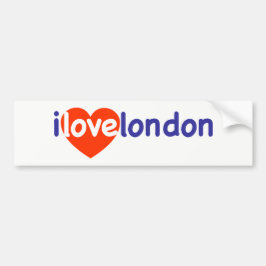 I Kärlek London Bildekal