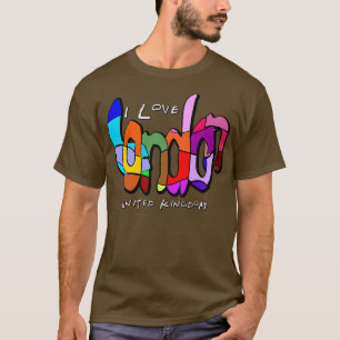 I kärlek London Förenade kungariket T Shirt