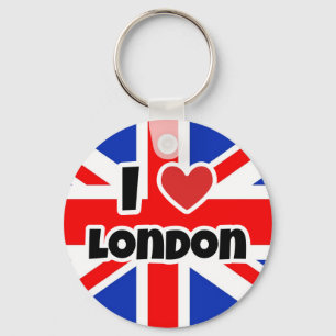 I kärlek London Nyckelring