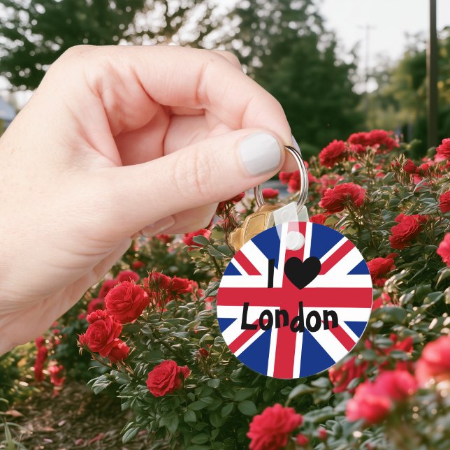 I Kärlek London Nyckelring (I Love London Keychain)