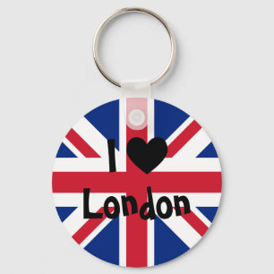 I Kärlek London Nyckelring