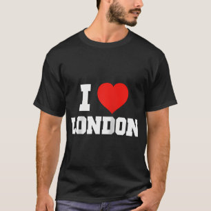I Kärlek London T-Shirts Raglan Baseball