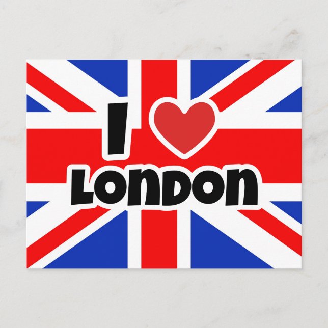 I kärlek london vykort (Framsida)