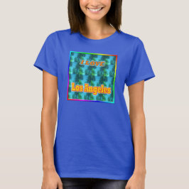 I KÄRLEK Los Angeles 16 Handflatan T-shirt