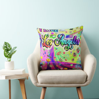 I KÄRLEK Los Angeles Coola Energy Pillow Kudde