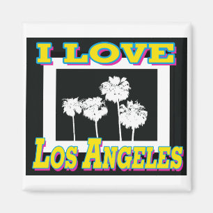 I KÄRLEK Los Angeles Design #5 Magnet