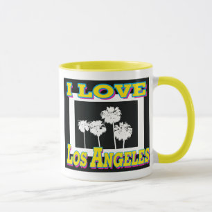 I KÄRLEK Los Angeles Design #5 Mugg Kopp