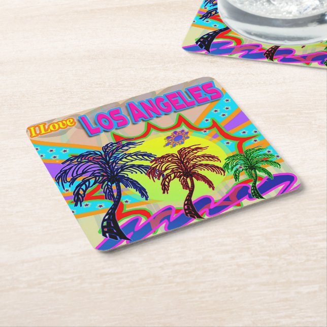 I KÄRLEK Los Angeles EExternal Underlägg (Vinklad)