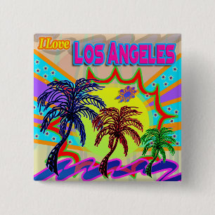 I KÄRLEK Los Angeles EternButton Knapp