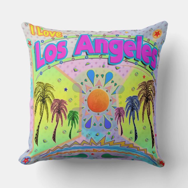 I KÄRLEK Los Angeles Lugn Desire Pillow Kudde (Framsida)