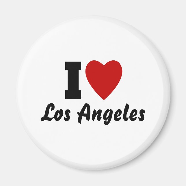 I Kärlek Los Angeles Magnet (Framsidan)