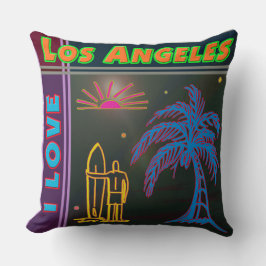 "I KÄRLEK Los Angeles" Sol, Handflatan Träd och Su Kudde