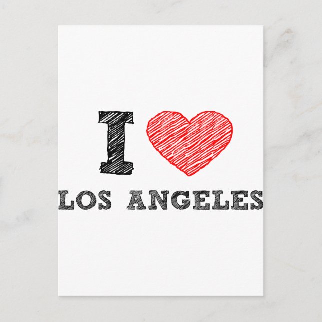 I Kärlek Los Angeles Vykort (Framsida)
