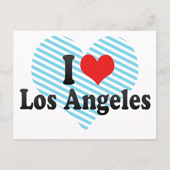 I Kärlek Los Angeles Vykort (Framsida)