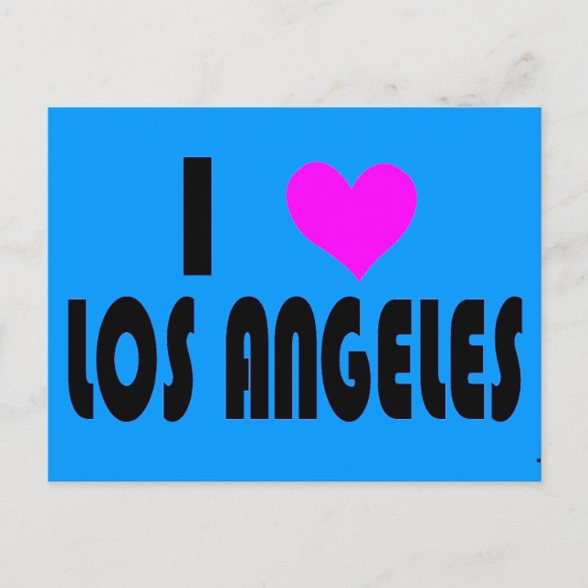 I Kärlek Los Angeles vykort (Framsida)