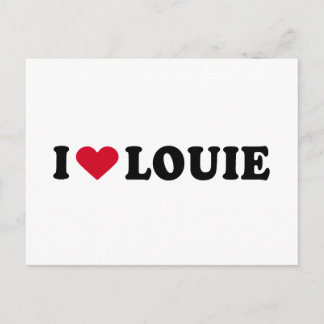 I KÄRLEK LOUIE VYKORT