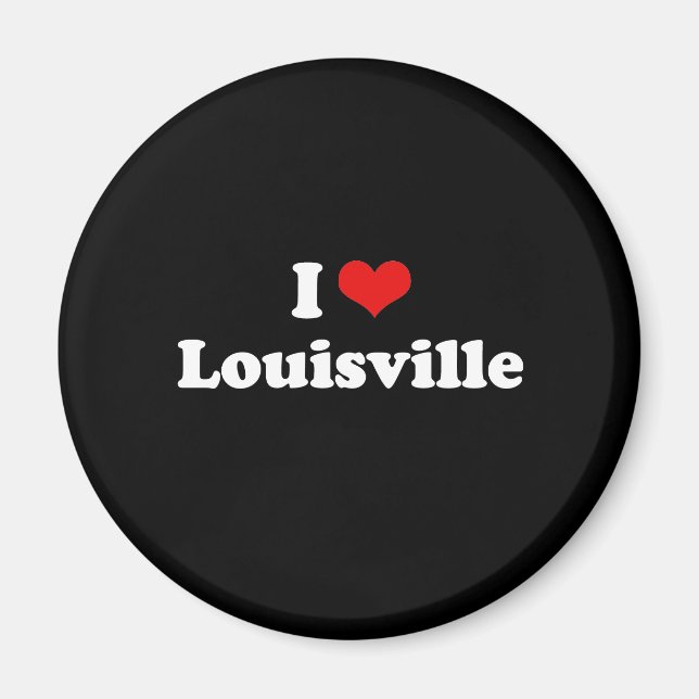 I KÄRLEK LOUISVILLE MAGNET (Framsidan)