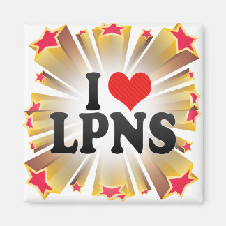 I Kärlek LPNS Magnet