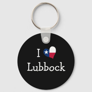 I Kärlek Lubbock Texas Nyckelring