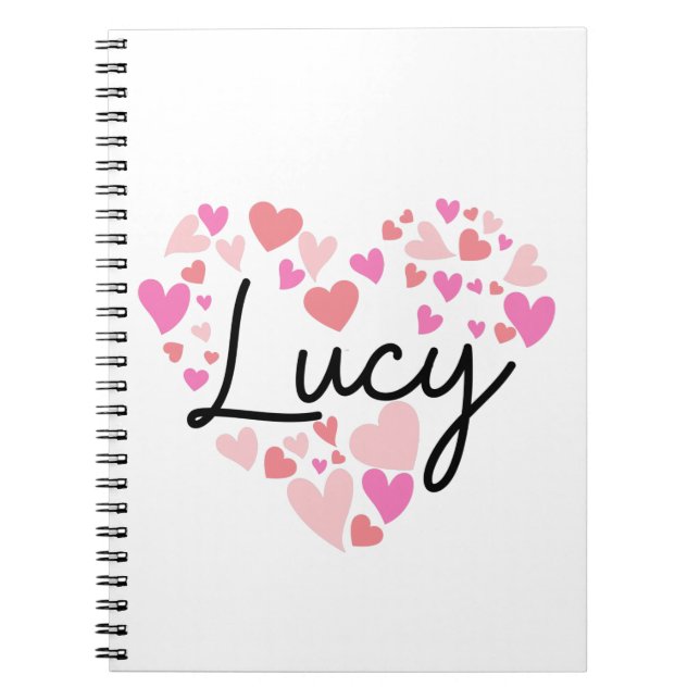 I kärlek Lucy Anteckningsbok (Framsidan)