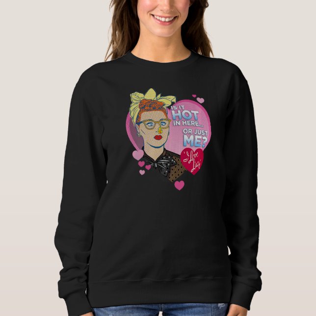 I Kärlek Lucy Hett T Shirt (Framsida)