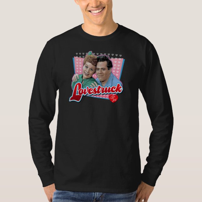 I Kärlek Lucy Loveast T Shirt (Framsida)