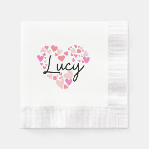 I kärlek Lucy Pappersservett