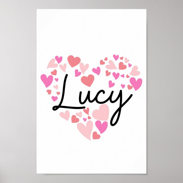 I kärlek Lucy Poster (Framsidan)