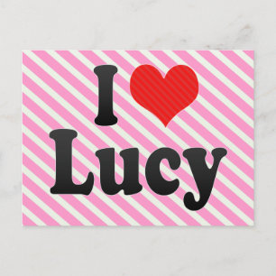 I Kärlek Lucy Vykort