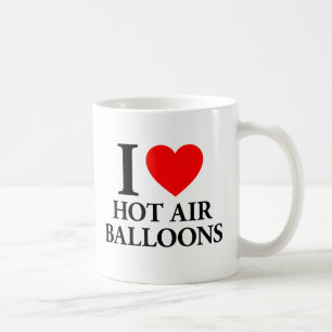 I KÄRLEK LUFTBALLONG KAFFEMUGG