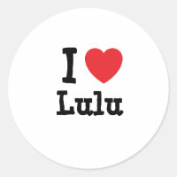 I kärlek Lulu eart T-Shirt