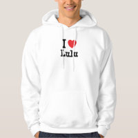 I kärlek Lulu hjärta T-Shirt
