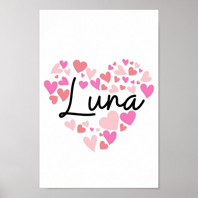 I kärlek Luna Poster (Framsidan)