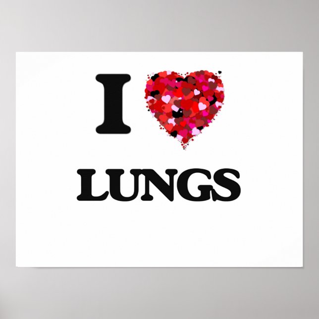 I Kärlek Lungs Poster (Framsidan)