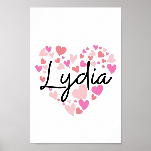 I kärlek Lydia Poster (Framsidan)