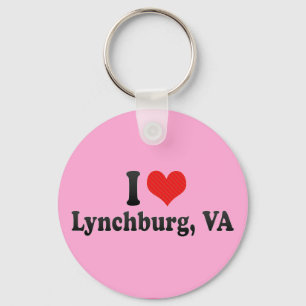 I Kärlek Lynchburg, VA Nyckelring