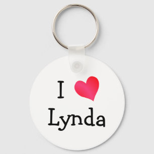 I Kärlek Lynda Nyckelring