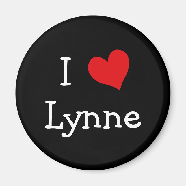 I Kärlek Lynne Magnet (Framsidan)