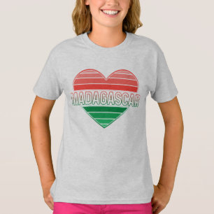 I Kärlek Madagaskar, Madagaskars hjärta T Shirt
