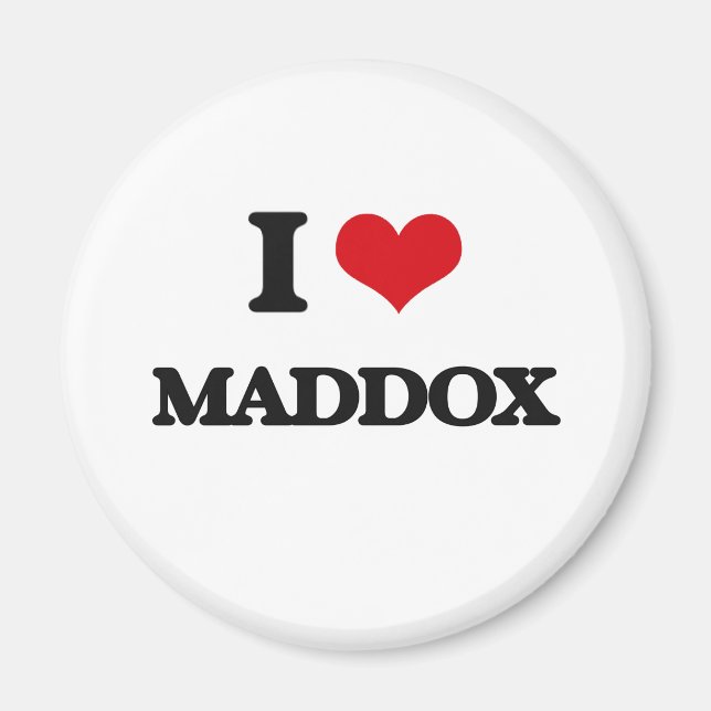 I Kärlek Maddox Magnet (Framsidan)