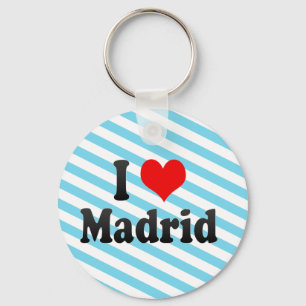 I Kärlek Madrid, Spanien. Me Encanta Madrid, Spani Nyckelring