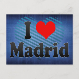 I Kärlek Madrid, Spanien. Me Encanta Madrid, Spani Vykort