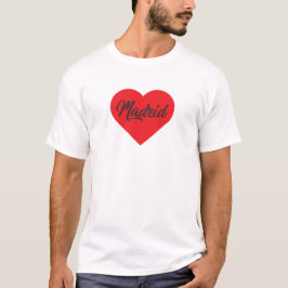 I Kärlek Madrid - Spanien T Shirt